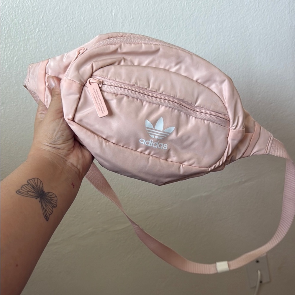 Adidas Pink Waist Bag